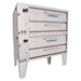 Bakers Pride 3152 Super Deck Floor Model Double Pizza Deck Oven - Natural Gas-cityfoodequipment.com