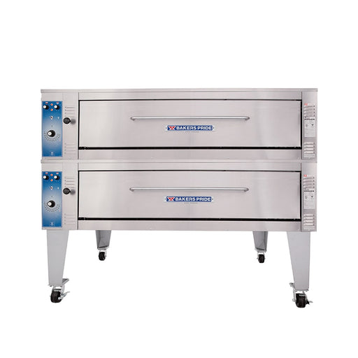 Bakers Pride ER-2-12-3836 Super Deck Floor Model Double Multi-Purpose Deck Oven - 208v-cityfoodequipment.com