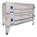 Bakers Pride Y-602BL Super Deck Floor Model Double Pizza Deck Oven - Liquid Propane-cityfoodequipment.com