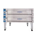 Bakers Pride EP-2-8-5736 Super Deck Floor Model Double Pizza Deck Oven - 208v-cityfoodequipment.com