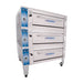 Bakers Pride EP-3-8-3836 Super Deck Floor Model Triple Pizza Deck Oven - 208v-cityfoodequipment.com