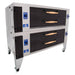 Bakers Pride Y-802BL-DSP Double-Deck Pizza Oven, LP-cityfoodequipment.com