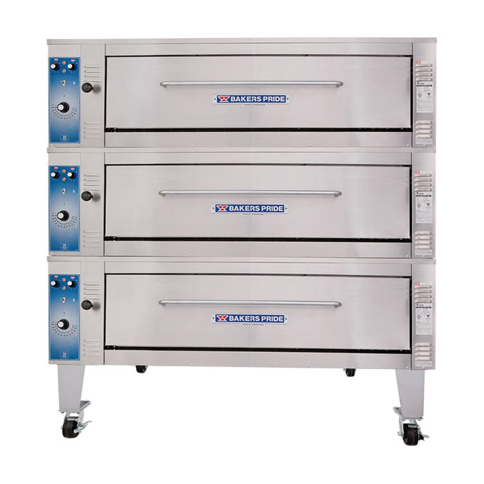 Bakers Pride ER-3-12-3836 Triple-Deck Bake/roast Oven, 240v/3ph-cityfoodequipment.com