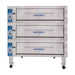 Bakers Pride ER-3-12-3836 Triple-Deck Bake/roast Oven, 240v/3ph-cityfoodequipment.com