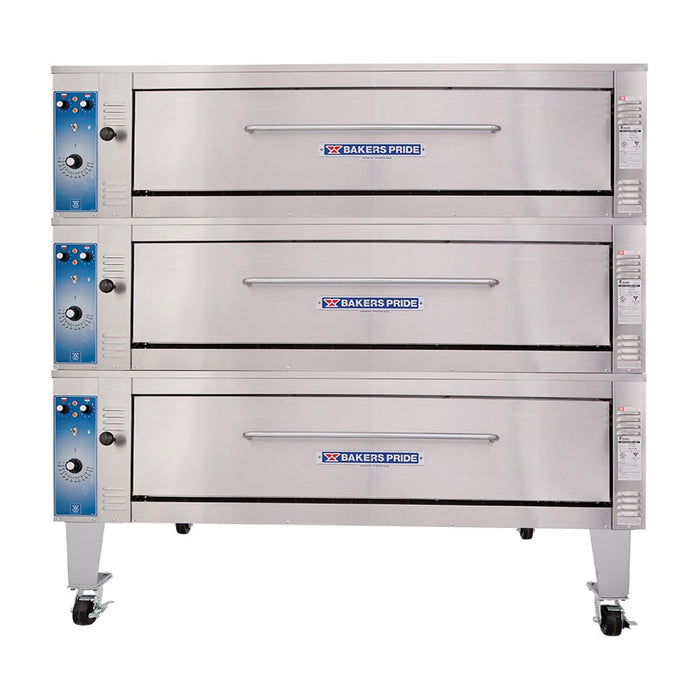 Bakers Pride ER-3-12-5736 Triple-Deck Bake/roast Oven, 240v/3ph-cityfoodequipment.com