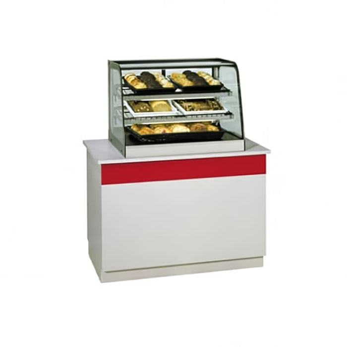 Federal CD3628 36" Countertop Non-Refrigerated Merchandiser W/ Sliding Glass Rear Doors-cityfoodequipment.com