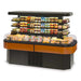 Federal IMSS84SC-3 84" Horizontal Island Open Air Cooler W/ (4) Levels, 208-230v/1ph-cityfoodequipment.com