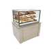 Federal ITD4826 48" Full Service Bakery Case W/ Straight Glass - (3) Levels, 120v-cityfoodequipment.com
