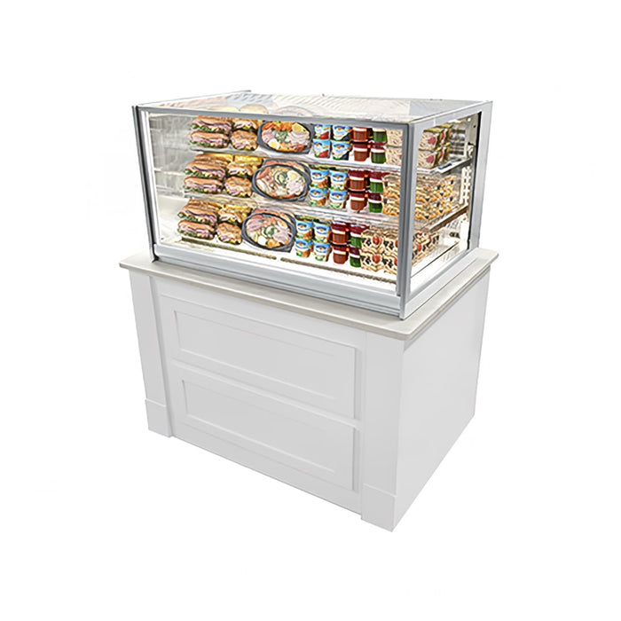 Federal ITR3626 36" Full Service Bakery Case W/ Straight Glass - (3) Levels, 120v-cityfoodequipment.com