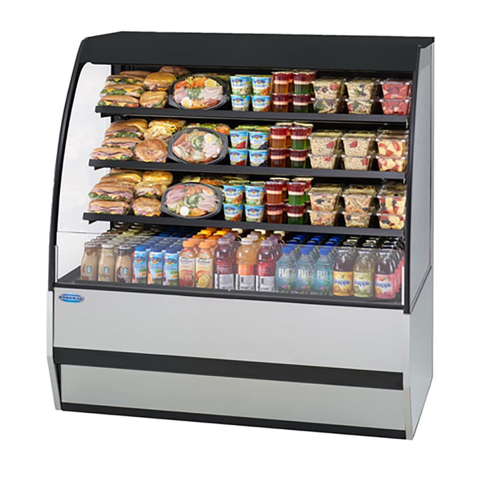 Federal SSRPF-7752 77" Vertical Open Air Cooler W/ (4) Levels, 208-240v/1ph-cityfoodequipment.com
