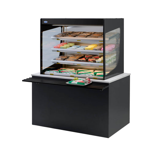 Federal VHSS2460C-SLD 24" Vision Series Self Service Countertop Heated Display Case - (4) Levels, 208-240v-cityfoodequipment.com