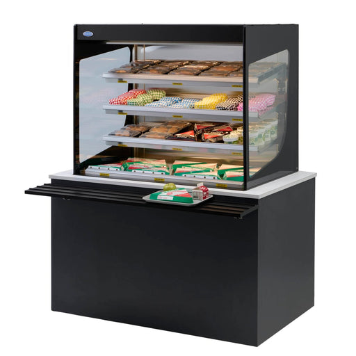 Federal VHSS4878C 47 1/4" Vision Series Self Service Countertop Heated Display Case - (5) Levels, 208-240v-cityfoodequipment.com