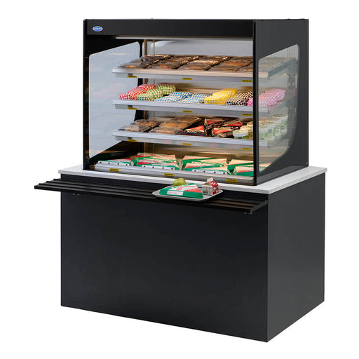 Federal VHSS4878S 47 1/4" Vision Series Self Service Countertop Heated Display Case - (5) Levels, 208-240v-cityfoodequipment.com