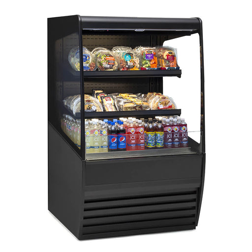 Federal VRSS4860S-SLD 47 1/4" Vision Series Vertical Open Air Cooler W/ (3) Levels, 208-240v-cityfoodequipment.com