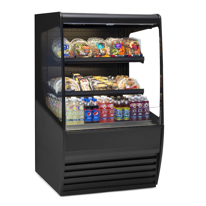 Federal VRSS7260C-SLD 71 1/4" Vision Series Vertical Open Air Cooler W/ (3) Levels, 208-240v-cityfoodequipment.com