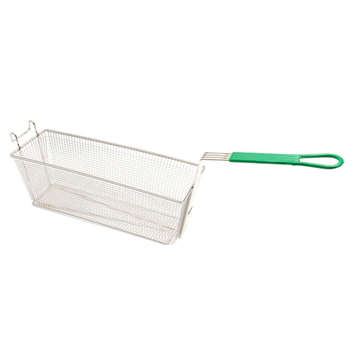 Frymaster 803-0023 Fryer Basket W/ Coated Handle & Front Hook, 17 1/8" X 5 3/4" X 6 1/8"-cityfoodequipment.com