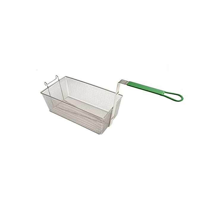 Frymaster 803-0304 Fryer Basket W/ Coated Handle & Front Hook, 16 3/4" X 8 3/4" X 6"-cityfoodequipment.com