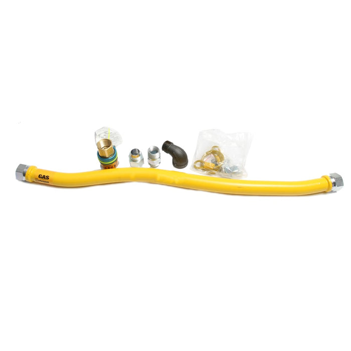 Frymaster 8100085 48" Gas Connector Hose - 1" Gas Line-cityfoodequipment.com