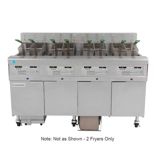 Frymaster 2FQE30U Electric Fryer - (2) 30 Lb Vats, Floor Model, 208v/3ph-cityfoodequipment.com