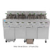 Frymaster 2FQE30U Electric Fryer - (2) 30 Lb Vats, Floor Model, 208v/3ph-cityfoodequipment.com