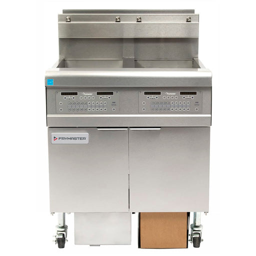 Frymaster FPGL230CA Gas Fryer - (2) 30 Lb Vats, Floor Model, Natural Gas-cityfoodequipment.com