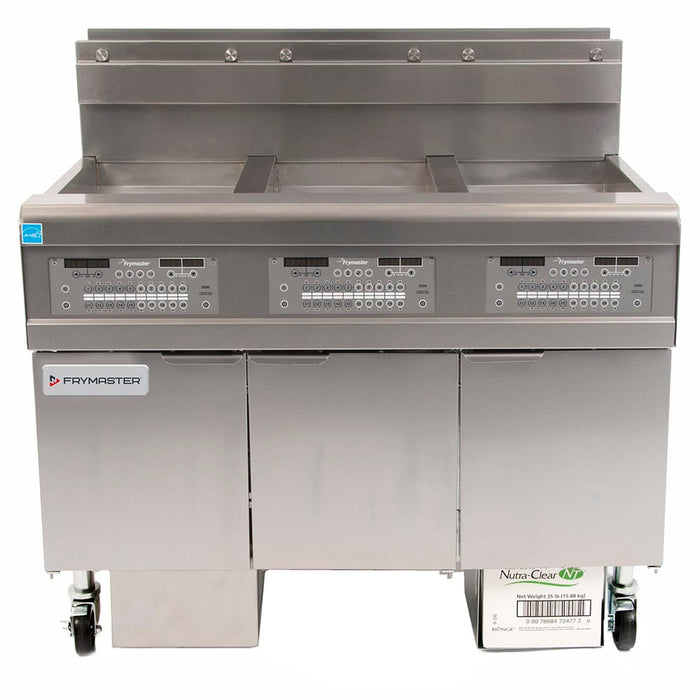 Frymaster FPGL330CA Gas Fryer - (3) 30 Lb Vats, Floor Model, Natural Gas-cityfoodequipment.com