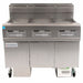 Frymaster FPGL330CA Gas Fryer - (3) 30 Lb Vats, Floor Model, Natural Gas-cityfoodequipment.com