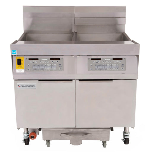 Frymaster FPLHD365 Gas Fryer - (3) 100 Lb Vats, Floor Model, Natural Gas-cityfoodequipment.com