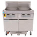 Frymaster FPLHD365 Gas Fryer - (3) 100 Lb Vats, Floor Model, Natural Gas-cityfoodequipment.com