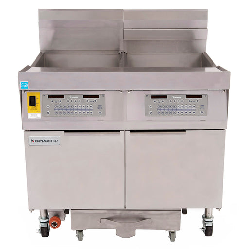 Frymaster FPLHD265 Gas Fryer - (2) 100 Lb Vats, Floor Model, Natural Gas-cityfoodequipment.com