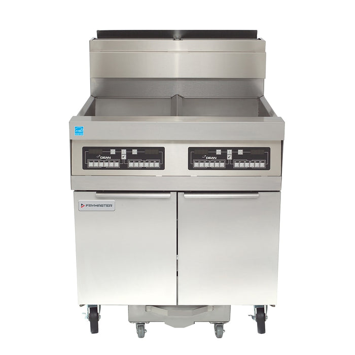 Frymaster SCFHD360G Gas Fryer - (3) 80 lb Vats, Floor Model, Natural Gas-cityfoodequipment.com