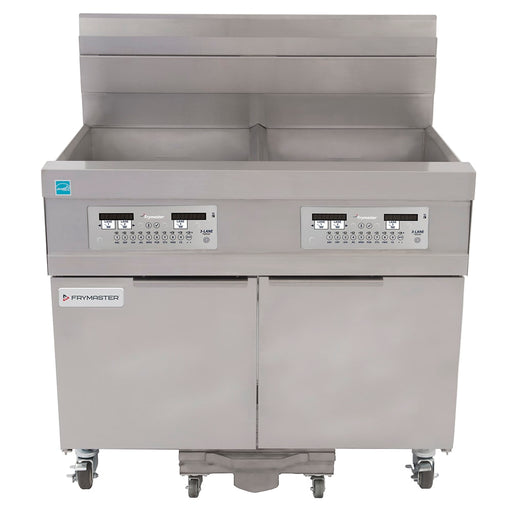 Frymaster 21814GF Gas Fryer - (2) 63 Lb Vats, Floor Model, Liquid Propane-cityfoodequipment.com