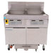 Frymaster FPLHD265 Gas Fryer - (2) 100 Lb Vats, Floor Model, Liquid Propane-cityfoodequipment.com