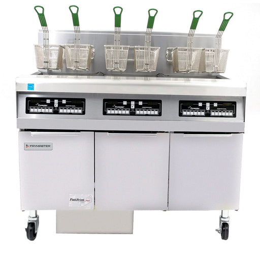 Frymaster FPPH355 Gas Fryer - (3) 50 Lb Vats, Floor Model, Liquid Propane-cityfoodequipment.com