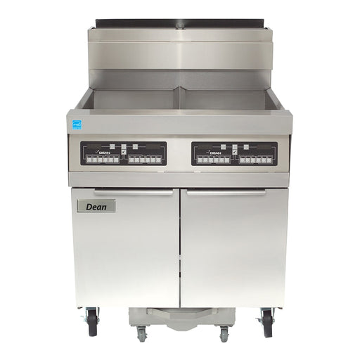 Dean SCFD360G Gas Fryer - (3) 75 lb Vats, Floor Model, Liquid Propane-cityfoodequipment.com