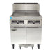 Dean SCFD360G Gas Fryer - (3) 75 lb Vats, Floor Model, Liquid Propane-cityfoodequipment.com