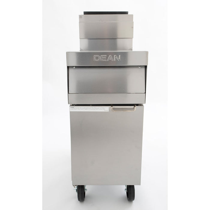 Dean 1PRG50T Gas Fryer - (1) 50 Lb Vat, Floor Model, Liquid Propane-cityfoodequipment.com