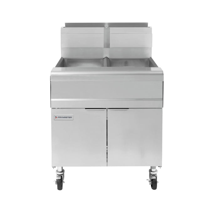 Frymaster MJ240 Gas Fryer - (2) 40 Lb Vats, Floor Model, Liquid Propane-cityfoodequipment.com