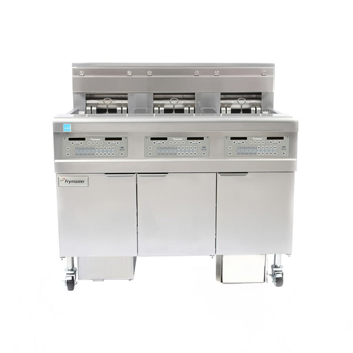 Frymaster FPEL314CA Electric Fryer - (3) 30 Lb Vats, Floor Model, 240v/3ph-cityfoodequipment.com