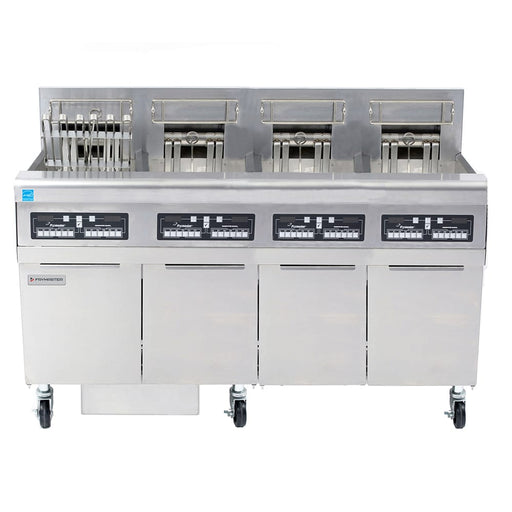 Frymaster FPRE414 Electric Fryer - (4) 50 Lb Vats, Floor Model, 240v/3ph-cityfoodequipment.com