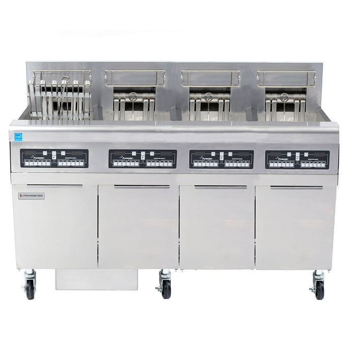 Frymaster FPRE417 Electric Fryer - (4) 50 Lb Vats, Floor Model, 240v/1ph-cityfoodequipment.com