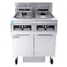 Frymaster FPRE214TC Electric Fryer - (2) 50 Lb Vats, Floor Model, 240v/1ph-cityfoodequipment.com