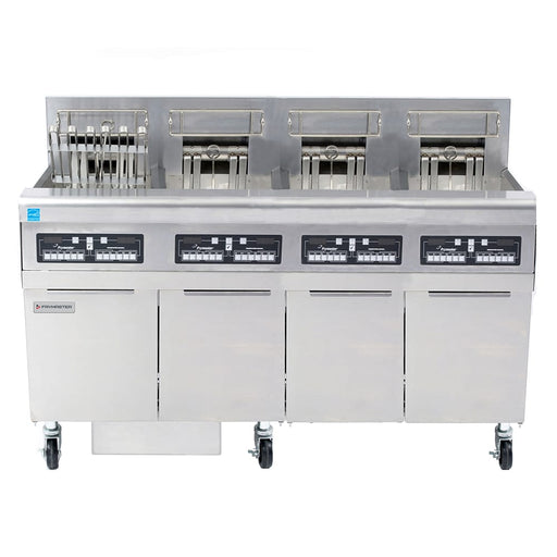 Frymaster FPRE417TC Electric Fryer - (4) 50 lb Vats, Floor Model, 240v/1ph-cityfoodequipment.com