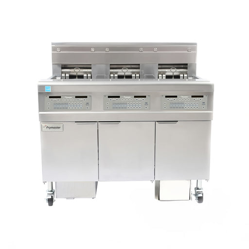 Frymaster FPEL314CA Electric Fryer - (3) 30 Lb Vats, Floor Model, 208v/3ph-cityfoodequipment.com