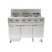 Frymaster FPEL314CA Electric Fryer - (3) 30 Lb Vats, Floor Model, 208v/3ph-cityfoodequipment.com