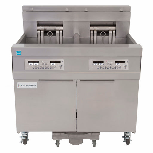 Frymaster 21814EF Electric Fryer - (2) 60 Lb Vats, Floor Model, 208v/3ph-cityfoodequipment.com