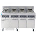 Frymaster FPRE417 Electric Fryer - (4) 50 Lb Vats, Floor Model, 208v/1ph-cityfoodequipment.com