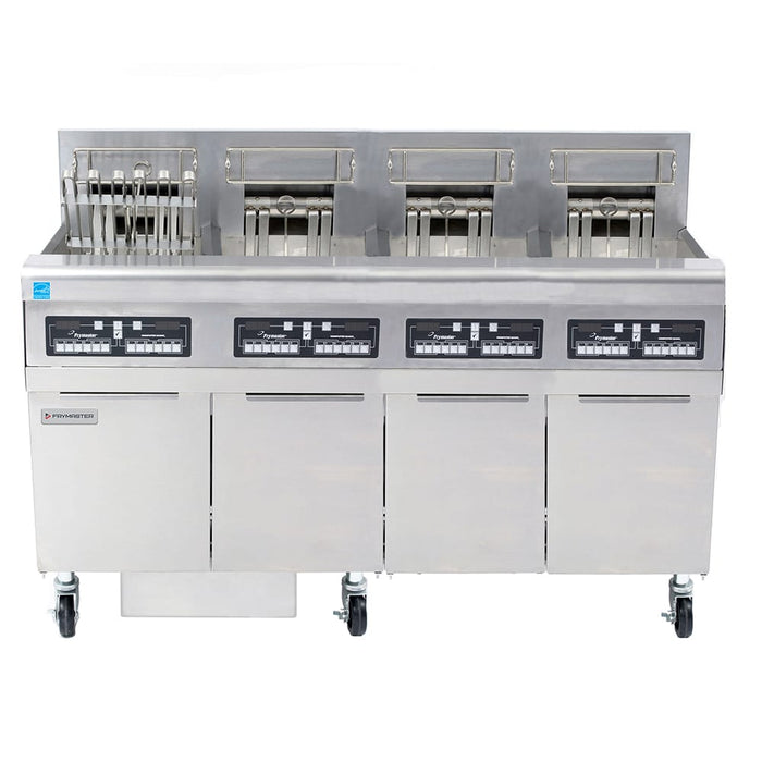 Frymaster FPRE414 Electric Fryer - (4) 50 Lb Vats, Floor Model, 208v/1ph-cityfoodequipment.com