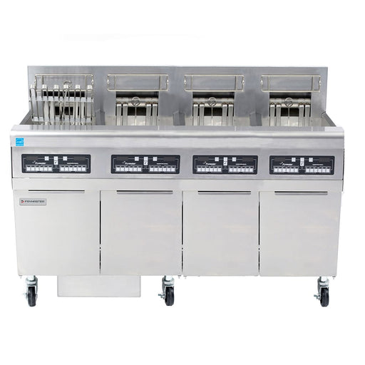 Frymaster FPRE414TC Electric Fryer - (4) 50 Lb Vats, Floor Model, 208v/1ph-cityfoodequipment.com