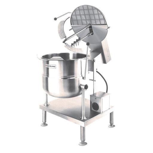 Cleveland MKDT12T 12 gal Steam Kettle - Manual Tilt, 2/3 Jacket, Direct Steam-cityfoodequipment.com